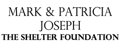 Patricia and Mark Joseph, The Shelter Foundation Logo